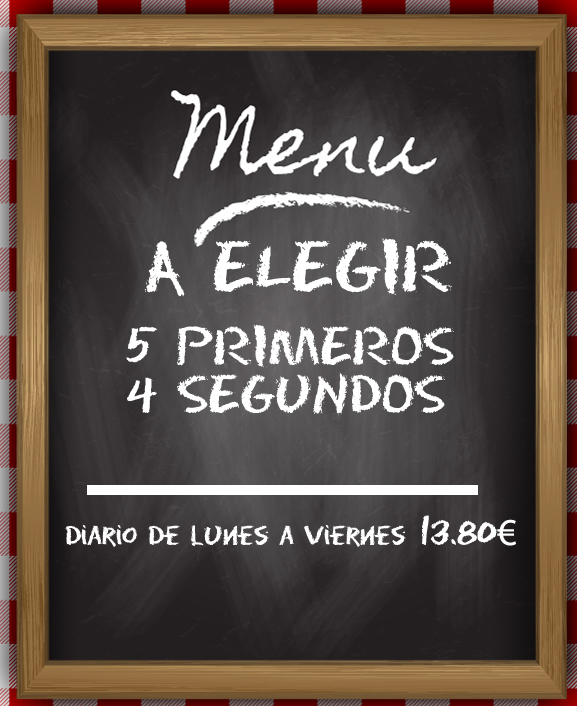 Menú del día en Restaurante Merche Madrid Prosperidad