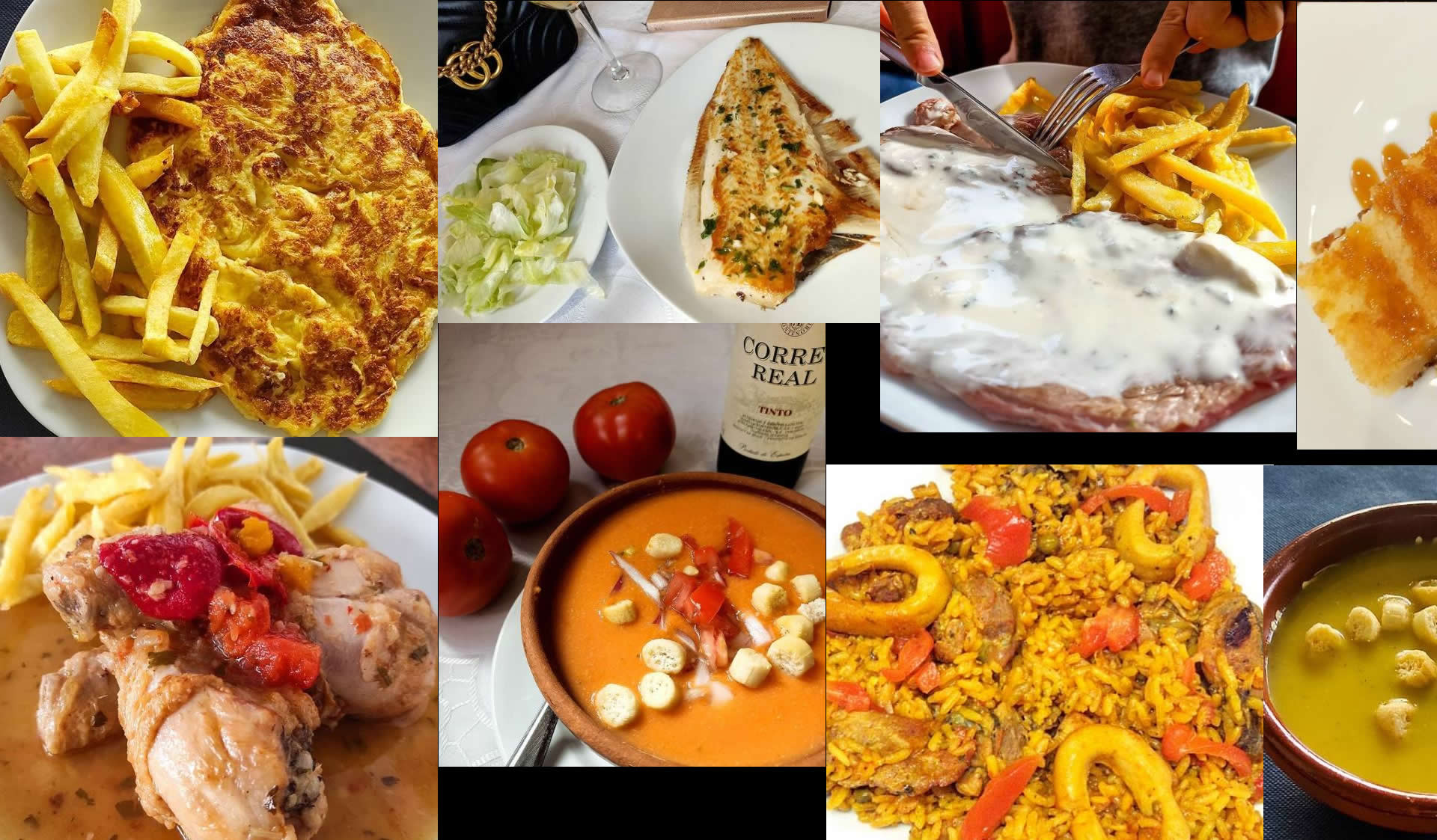 Platos caseros recién hechos en Restaurante Merche Madrid